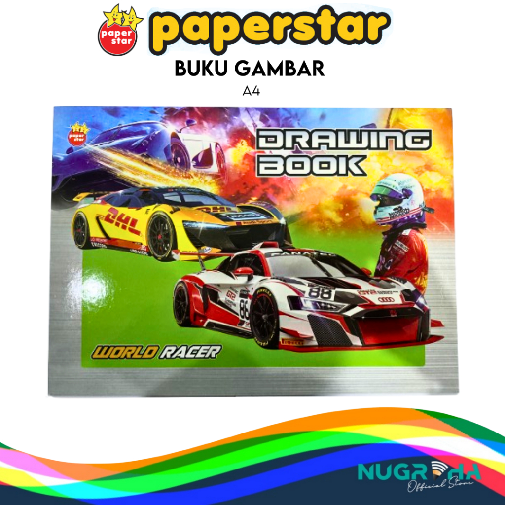 

Buku Gambar Anak Paperstar A4 Isi 8 Lembar