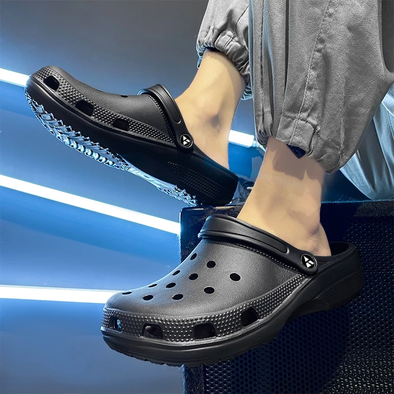 Sandal Unisex Pria Wanita Sol Tebal Empuk Anti Slip Nyaman Dipakai Seharian Untuk Santai Keluar Ruma