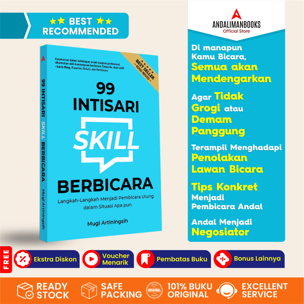 BUKU MOTIVASI-99 Intisari Skill Berbicara