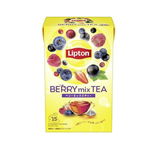 

Lipton Mixed Berry Tea Japan 15 Triangle Tea Bags