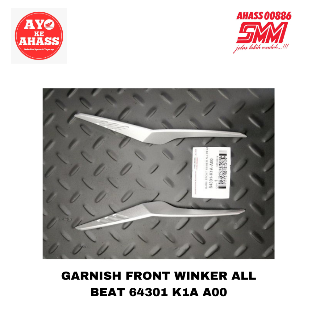 GARNISH FRONT WINKER ALL BEAT 64301 K1A A00