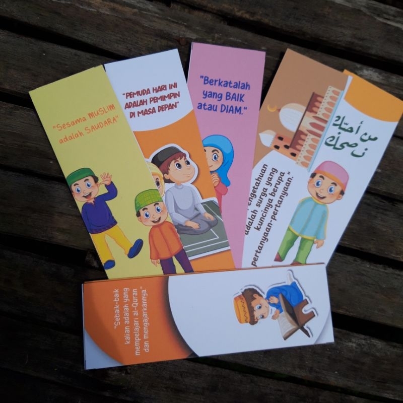 

Pembatas Bacaan Anak Soleh/Solehah-Pembatas Buku Muslimah-Bookmark Anak Soleh