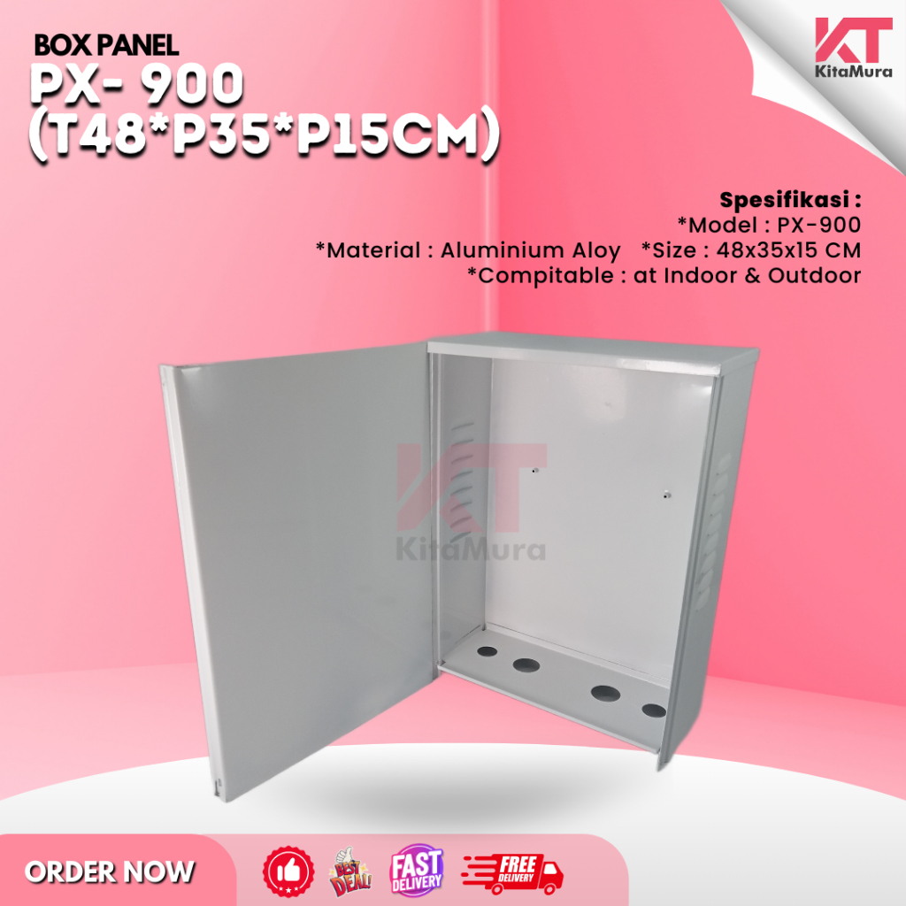 Box Panel Listrik Outdoor 900 || Box Panel Listrik-Waterproof