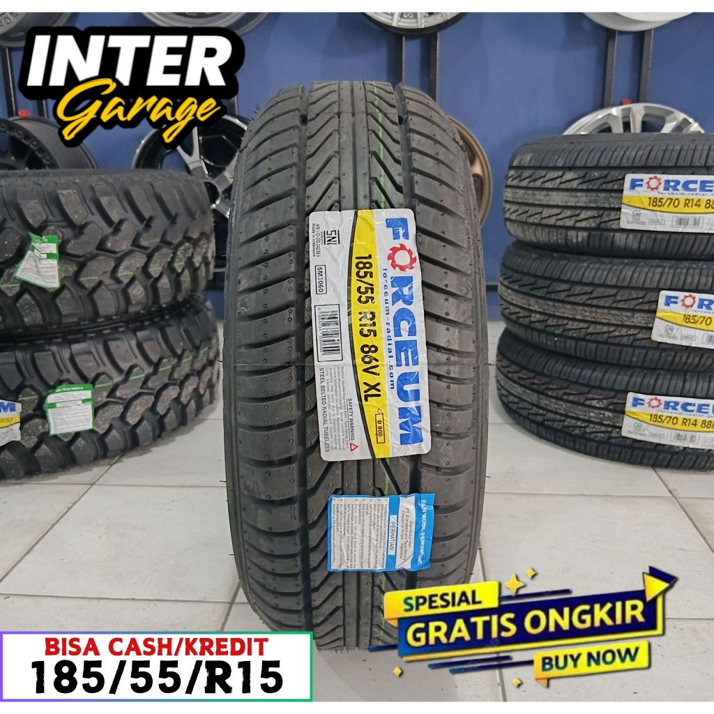 ban mobil forceum 185 55 r15 tubles