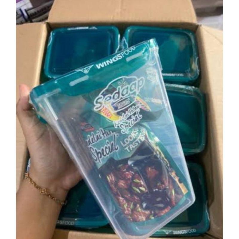 

kecap sedaap free box toples cantik