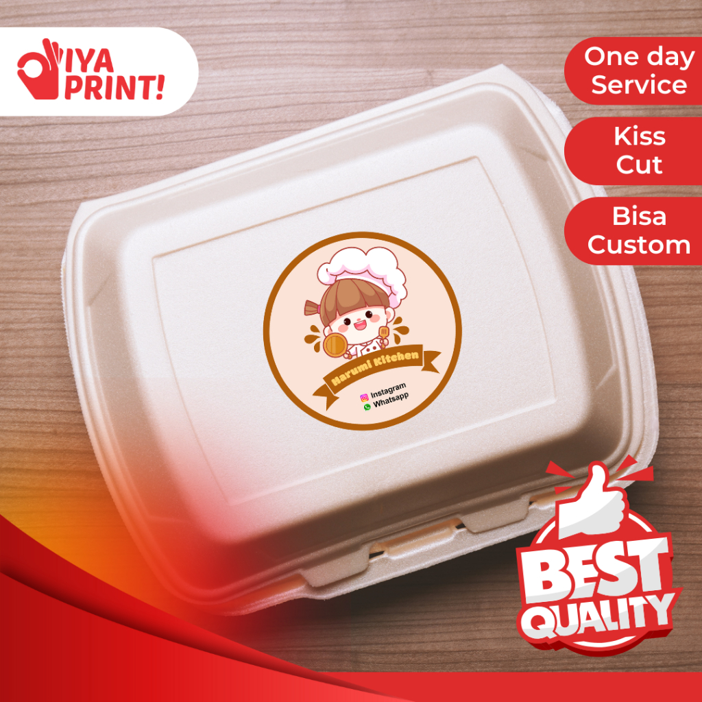 

5-7 STIKER KEMASAN / STICKER MAKANAN / STIKER LABEL / STIKER CUSTOM / CETAK STIKER / STIKER LOGO