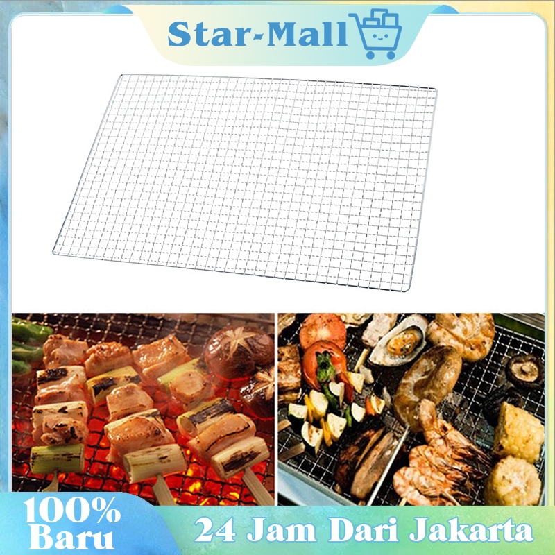 Jaring Panggangan Bbq Alat Panggangan Bbq Stainless