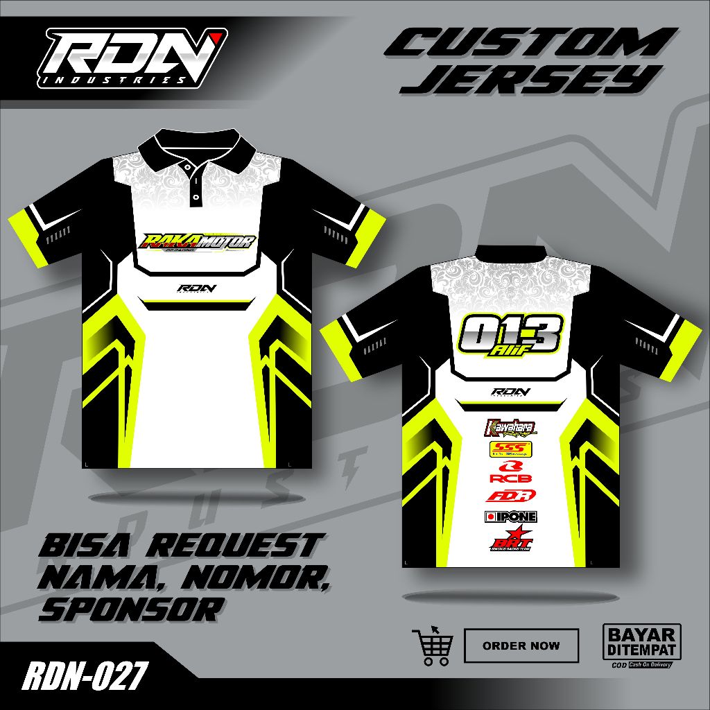 JERSEY RACING Jersey Racing Custom Full Printing Jersey Balap Racing Bisa Custom Jersey Racing Keren