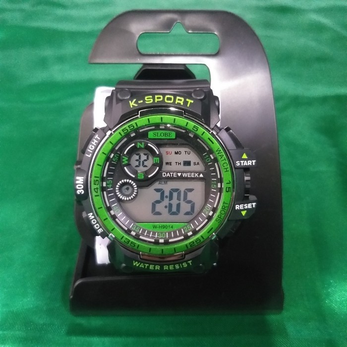 Jam Tangan K-Sport LED Digital Water Resist