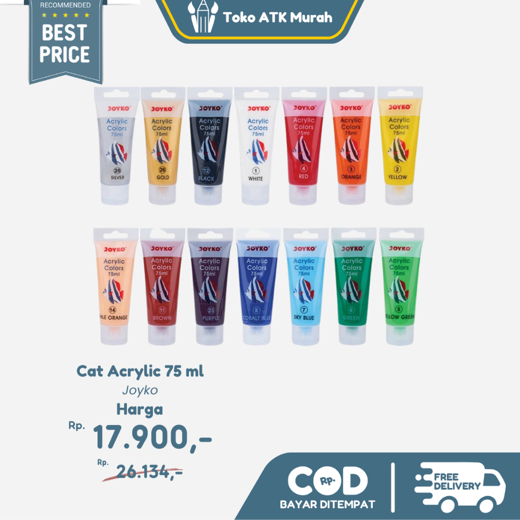 

Cat Acrylic Joyko 75ml New Color