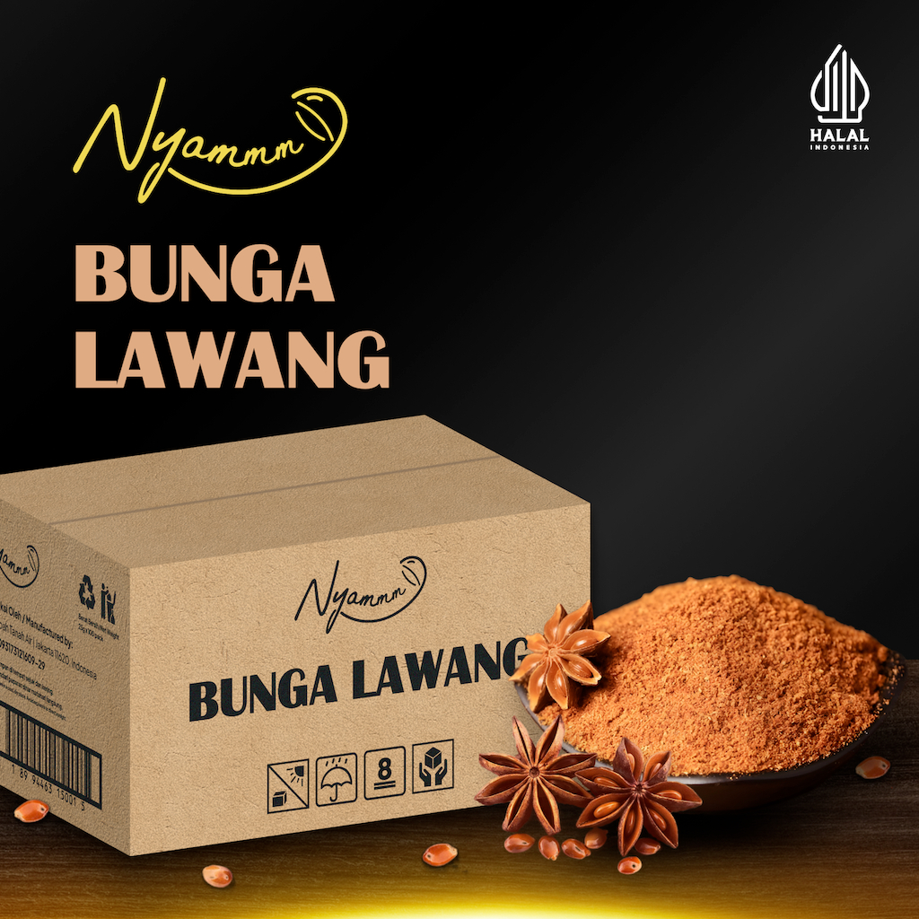 

Bunga Lawang Bubuk | Star Anise | Pekak | Rempah Herbal Asli Bumbu Masak Marinasi - 1 Dus