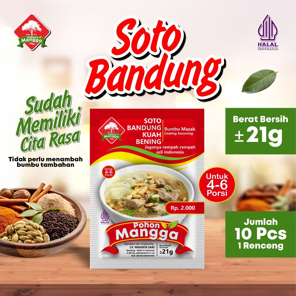 

Bumbu Soto Jakarta Cap Pohon Mangga