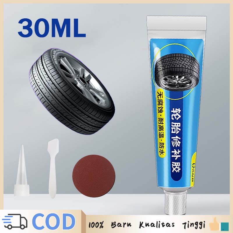 30ml Lem Tambal Ban Dalam Lem Karet Perbaikan Ban Mobil Motor Lem Karet Tambal Ban