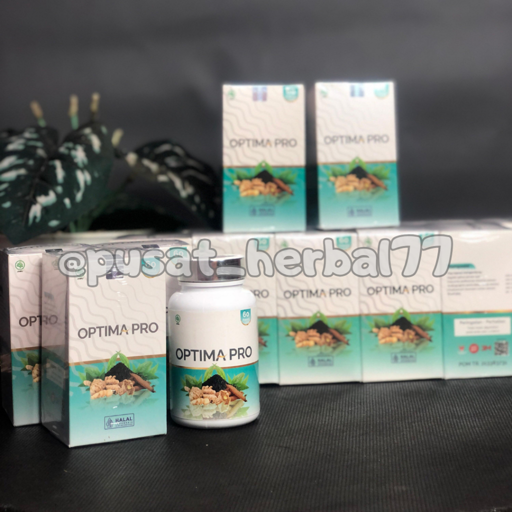Optima pro Jamu Kapsul bpom halal 60 kapsul