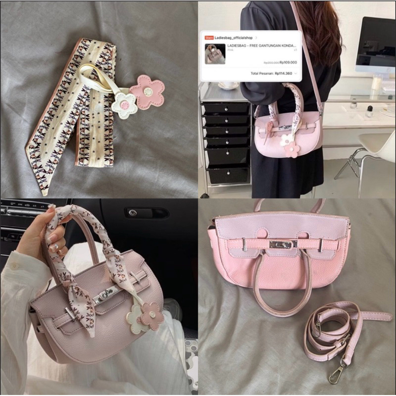 Preloved Sling Bag Blush Charm