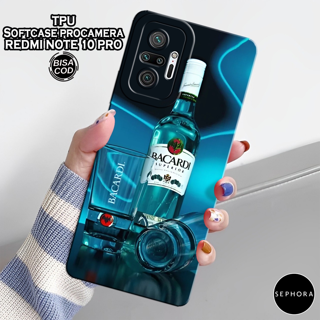 Case Xiaomi Redmi Note 10 Pro - Fashion Case Branded - Softcase Xiaomi Redmi Note 10 Pro - Case Pro 