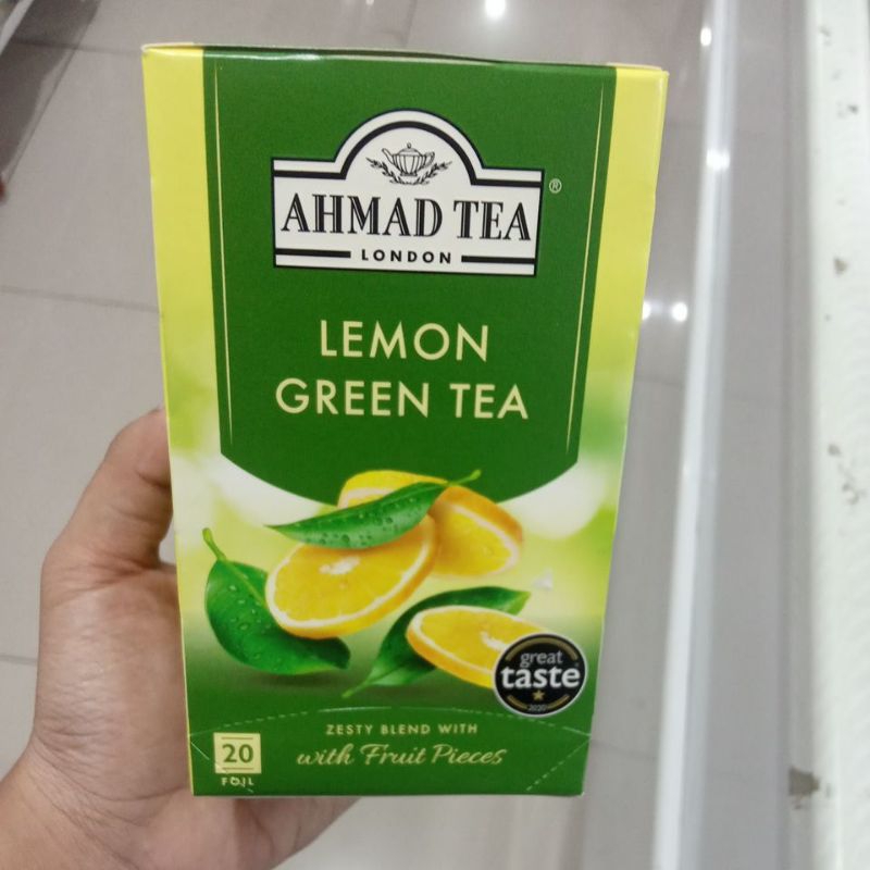 

TEA AHMAD TEA LONDON LEMON TEA ISI 20 PCS