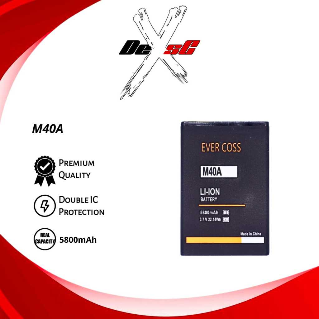 Baterai M40A Evercoss Xtream 1 Mini M40A Batre Batrai Battery Handphone Evercoss M40A