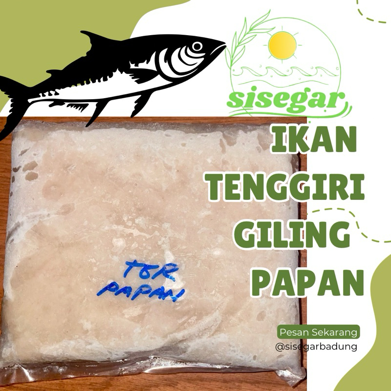 

IKAN TENGGIRI GILING PAPAN 1kg beku