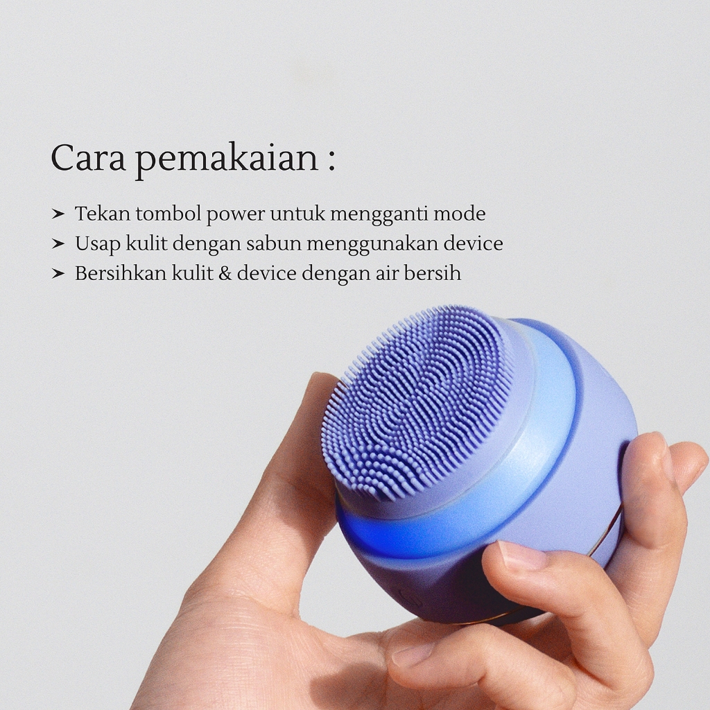 Ready Stock MIRAE Facial Sonic Cleansing Device Pembersih Wajah Pembersih Wajah Elektrik Jerawat