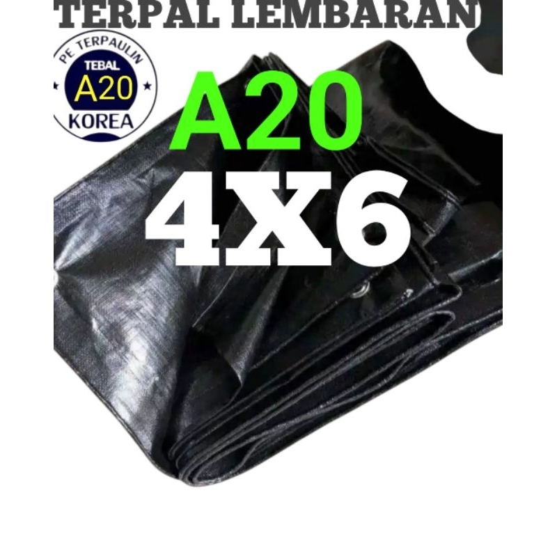 TERPAL LEMBARAN 4×6 A20 TERPAL TENDA JEMURAN DLL