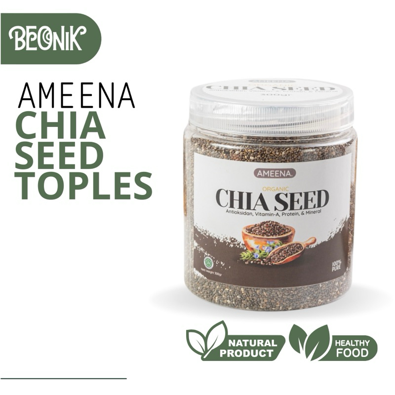 

[ TOPLES ] Chia Seed Organic Mexico Premium Quality 300GR