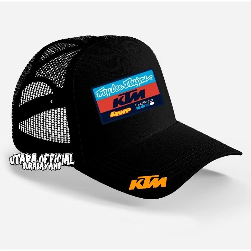 Topi Troye Ktm / Topi Bisbol Ktm