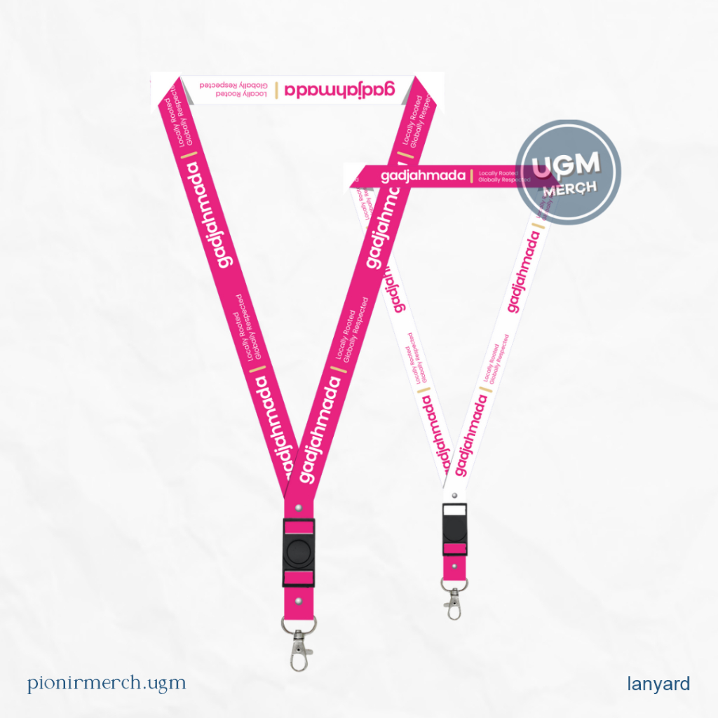Lanyard Merchandise UGM | Pink Edition