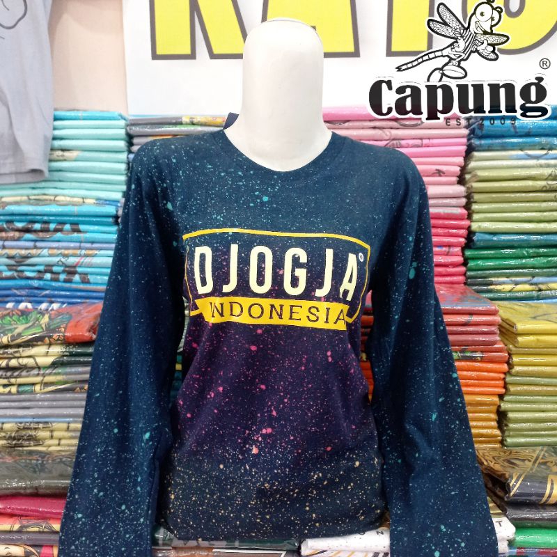KAOS JOGJA LENGAN PANJANG DEWASA