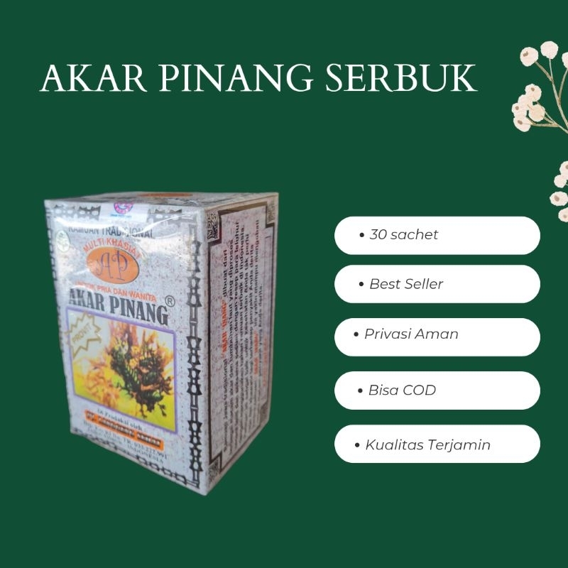 

Herbal Anti Pegel Akar Pinang