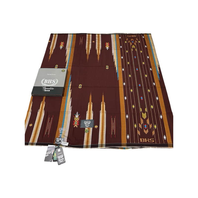 SARUNG BHS SIGNATURE MS (MESRES SUTERA) SKG SILVER