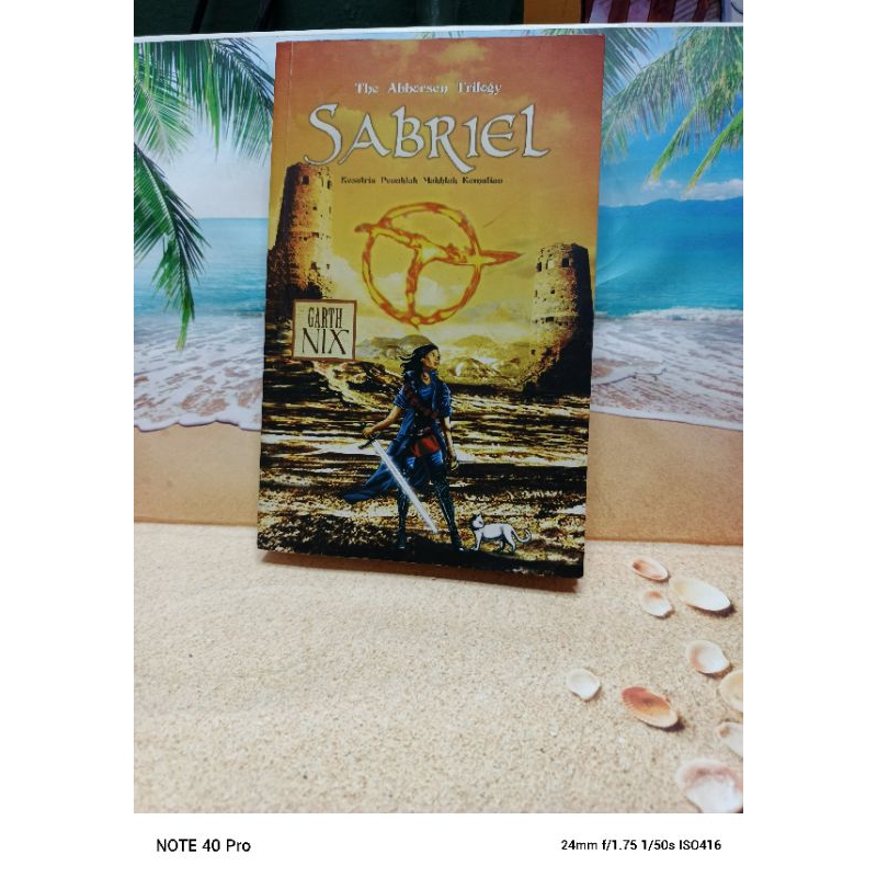 Novel the abhorsen Trilogy Sabriel by Garth Nix preloved