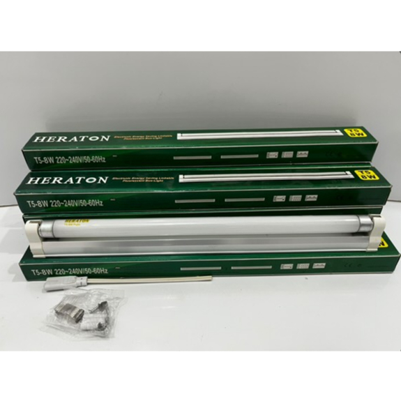 Body T5 Led 8Watt Set Daylight ( Putih ) HERATON T58W