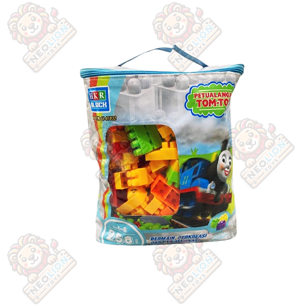Mainan Edukatif Anak HKR Block Petualangan Tom-Tom 258pcs 11-01032-258
