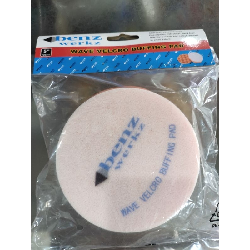 BUSA POLES SET 5 INCH BENZ WERKZ/WAVE VELCRO BUFFING PAD