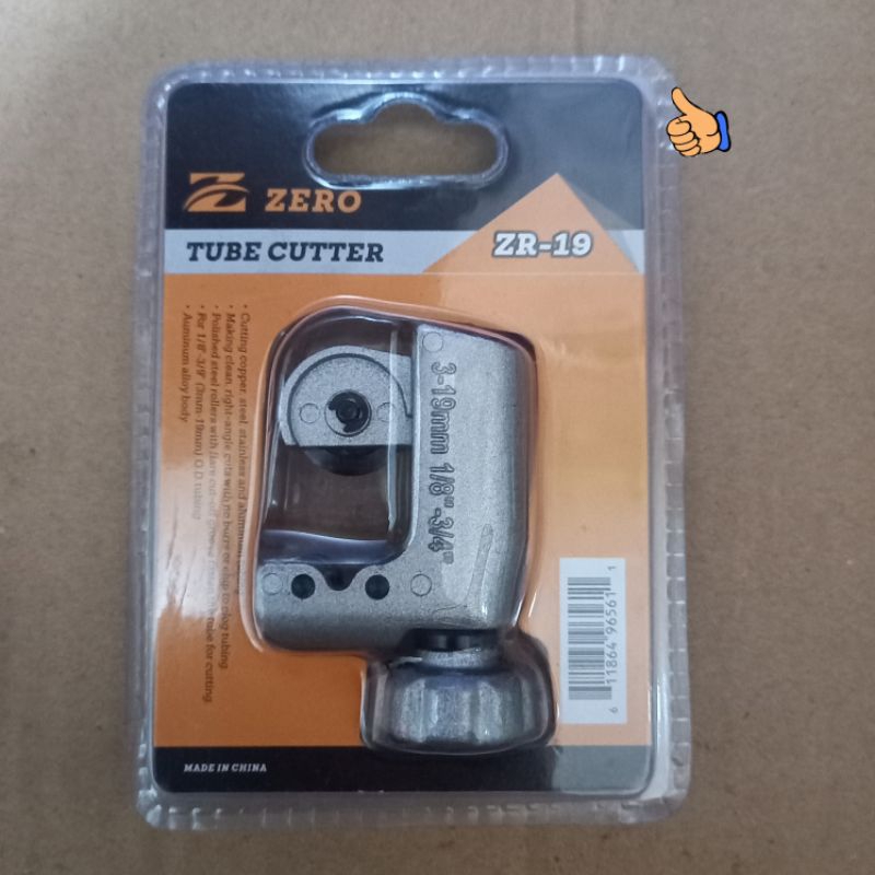 

TUBE CUTTER ZR-19 1/8"~3/4" (3~19MM) ZERO