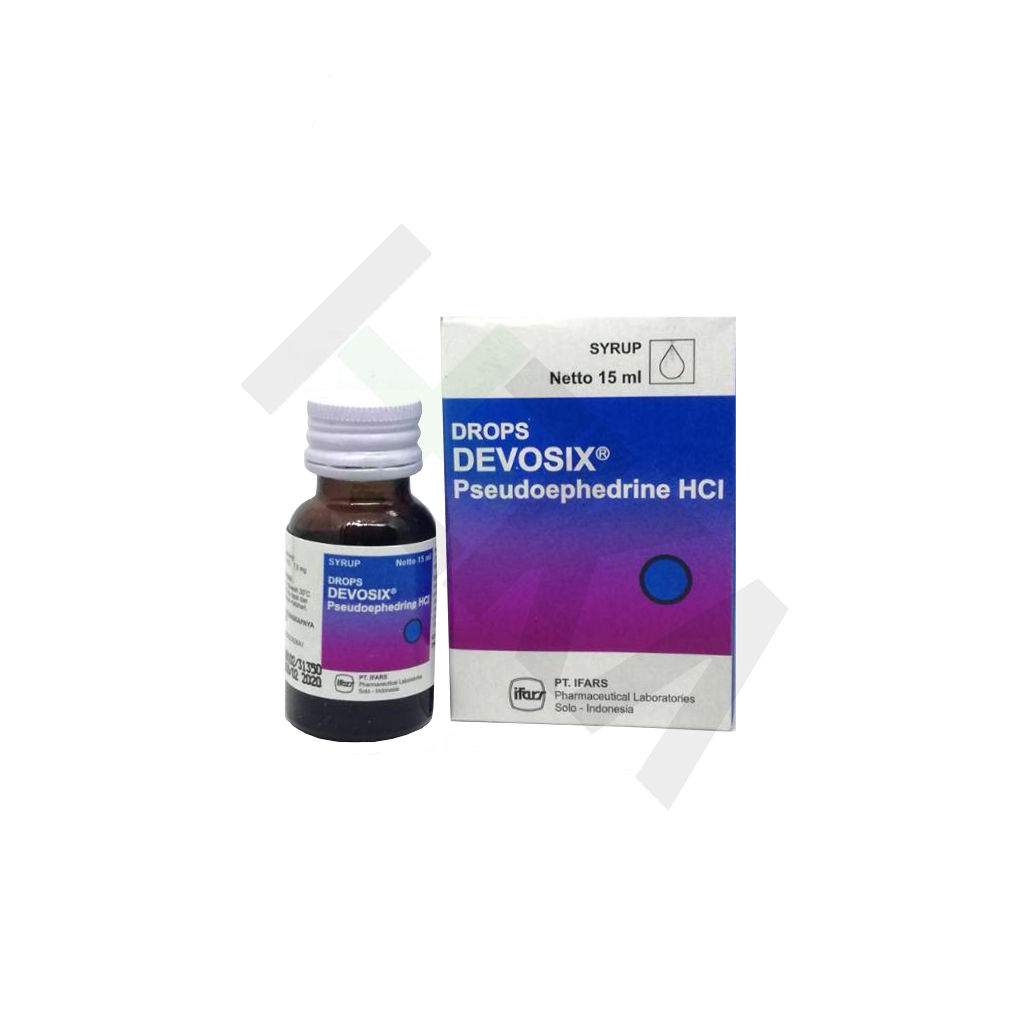 Devosix Drops 15 ml - Sirup Obat Flu dan Pilek Bayi [Tembalang]