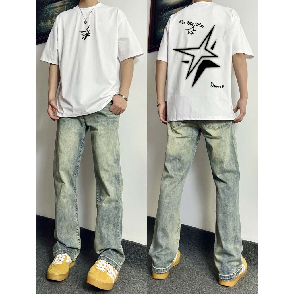 American Vintage Meteor Tide Original 100% Original Kemeja Distribusi Pria | Kaos Pria | Kaos Oversi