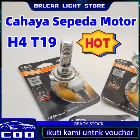 Cahaya Sepeda Motor H4 T19 Bohlam Lampu Depan Osram Led H4 Vespa Lx Primavera Gts Sprint Lxv S