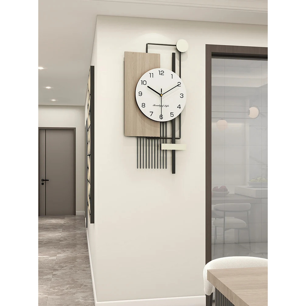 Jam Dinding Kayu Minimalis Modern