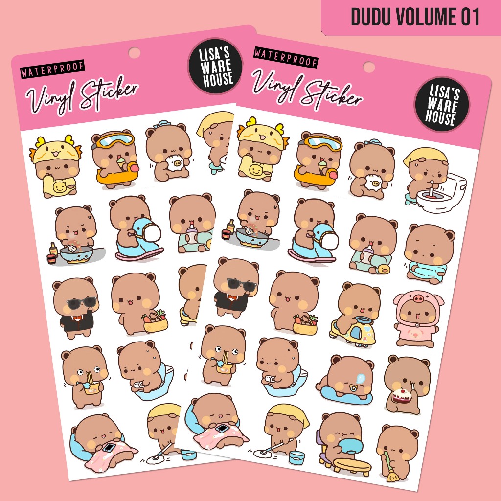 

Sticker Vinyl Bubu Volume 01