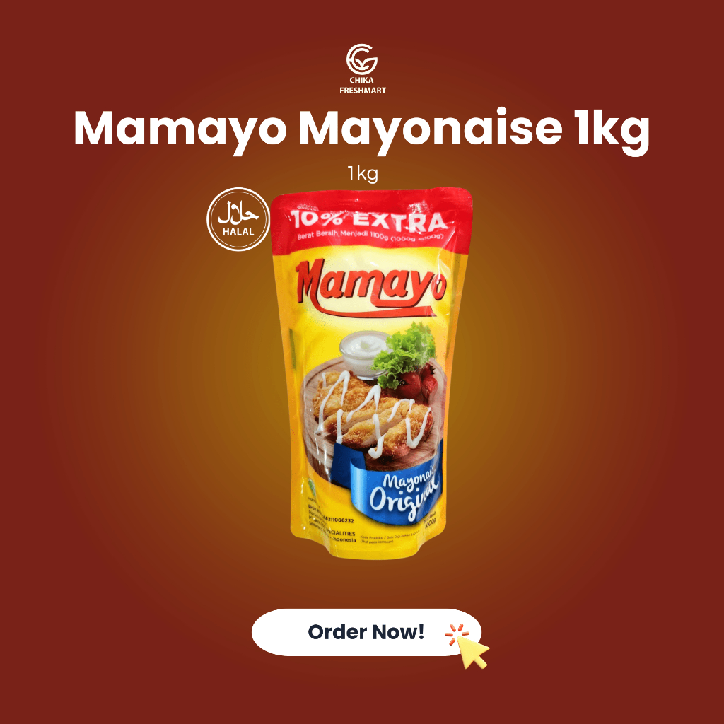 

Mamayo Mayonaise 1kg Mayonaise Mamayo Original 500g 200g