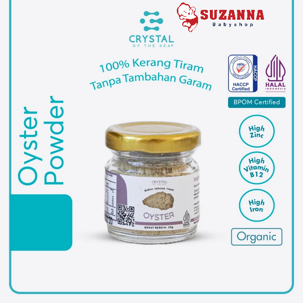 

Crystal of the Sea Oyster Powder - Bubuk Kerang Tiram