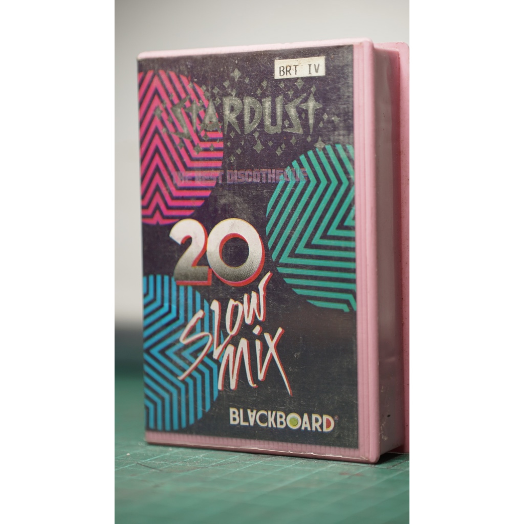 KASET PITA CASSETE LITERASI MUSIK LAWAS STARDUST 20 SLOW MIX
