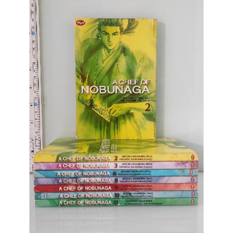 KOMIK A CHEF OF NOBUNAGA MITSURU Cabutan