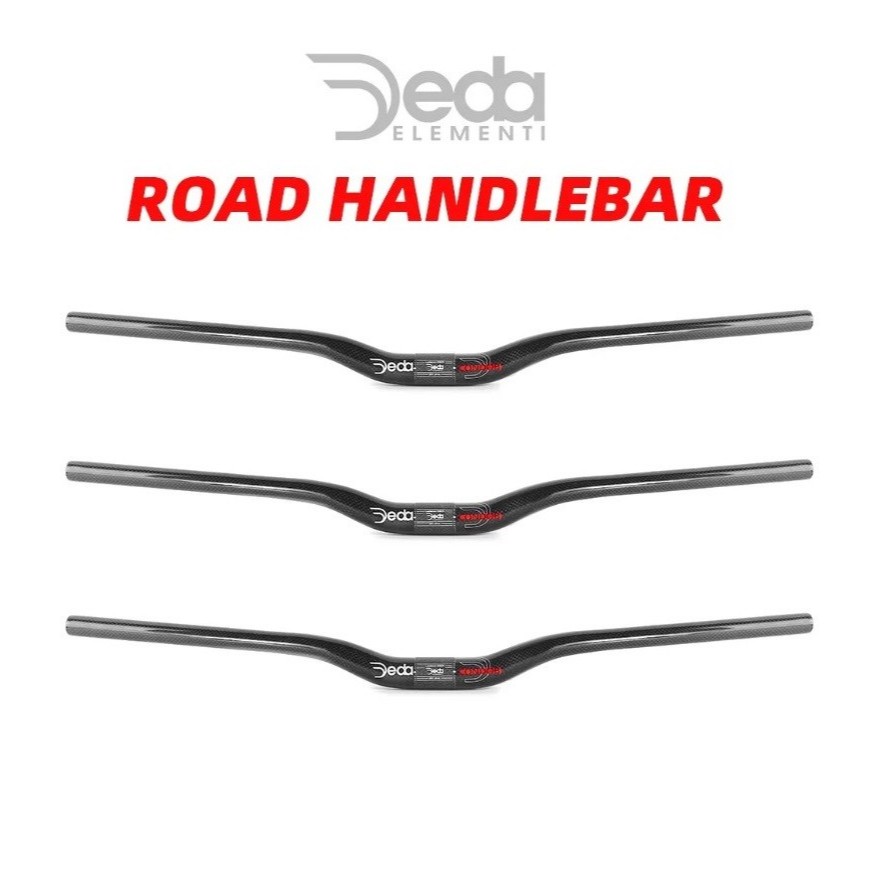 Handlebar MTB DEDA Carbon Stang MTB Flat Rise Stang