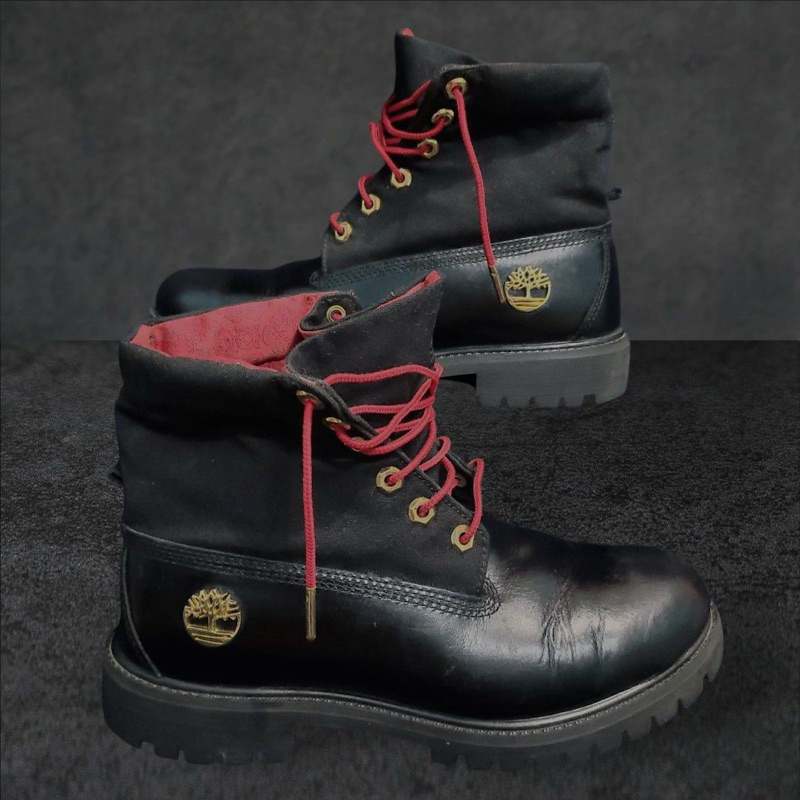 Sepatu Boots Black - Second Pemakaian Pribadi - good condition size 41 size 8 | | Branded Vintage Bo