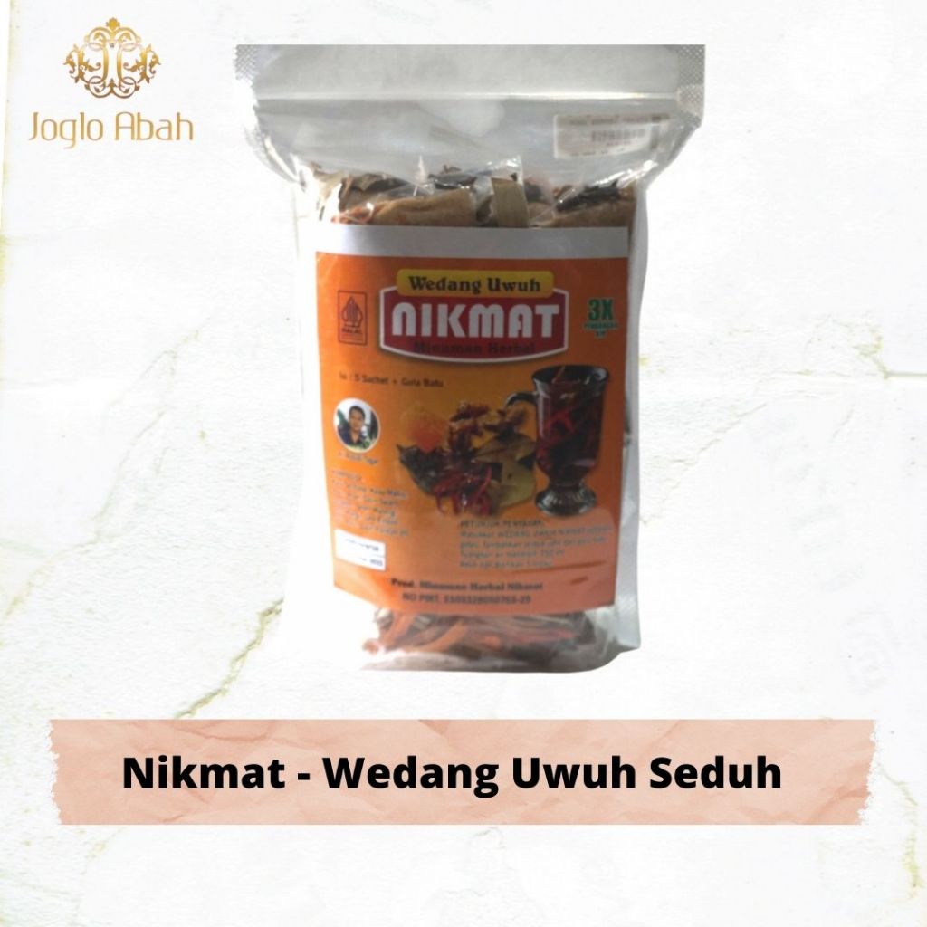 

Nikmat - Wedang Uwuh Seduh Kemasan Pouch Isi 5 Sachet - Joglo Abah