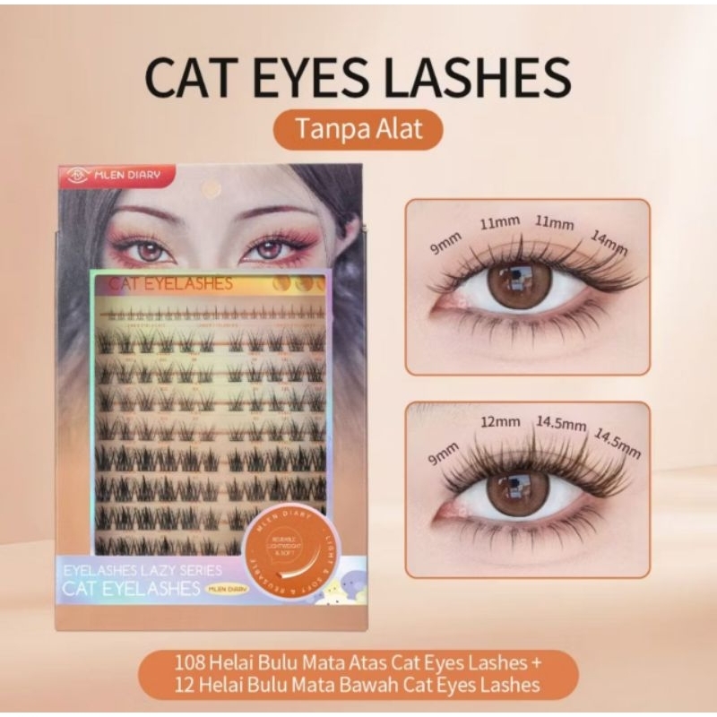 MLEN DIARY BULU MATA CAT EYE
