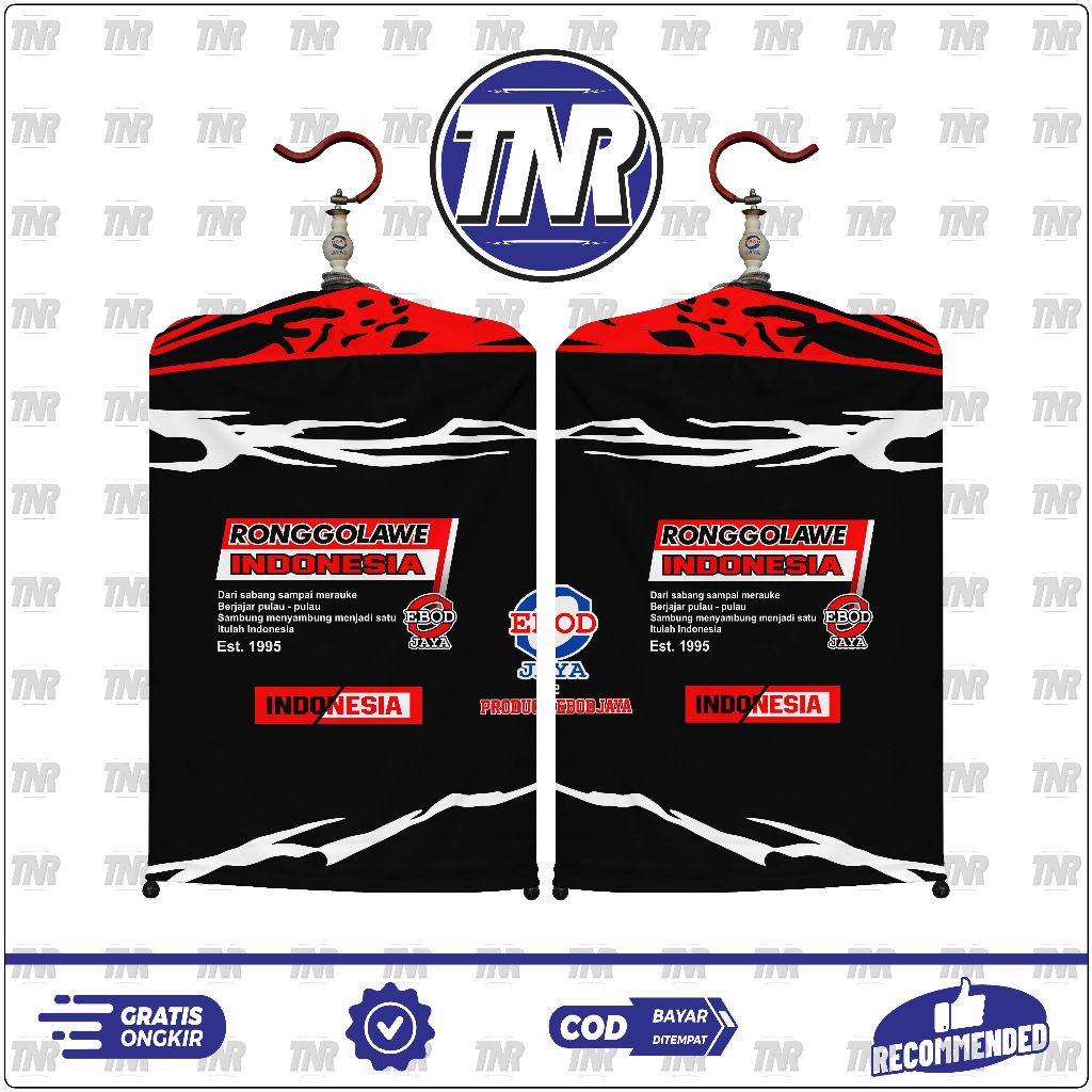 KERODONG SANGKAR KOTAK FULL PRINTING - RONGGOLAWE INDONESIA